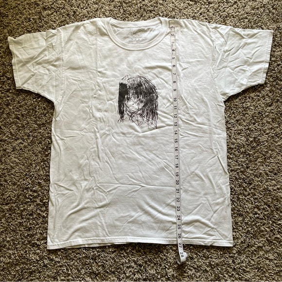 scribble face tee - Picture 3 of 5